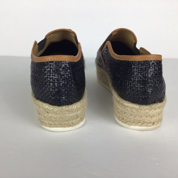 Matt Bernson Azure Espadrille Flat Wedge Size 7M - Picture 3 of 10